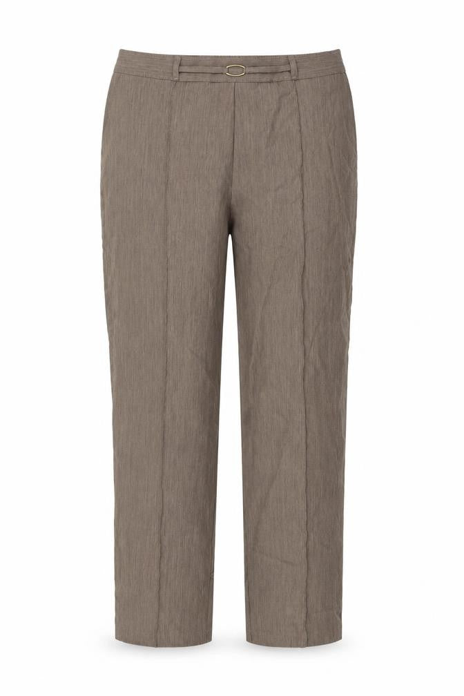 Womens UK Size 14 Marks and Spencer Regular Fit  Brown Trousers
