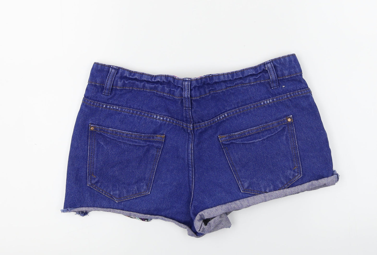 denim co Womens Blue   Chino Shorts Size 8
