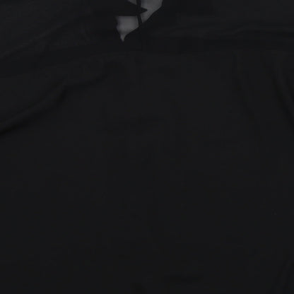 Womens UK Size 8 ASOS Black Basic Blouse