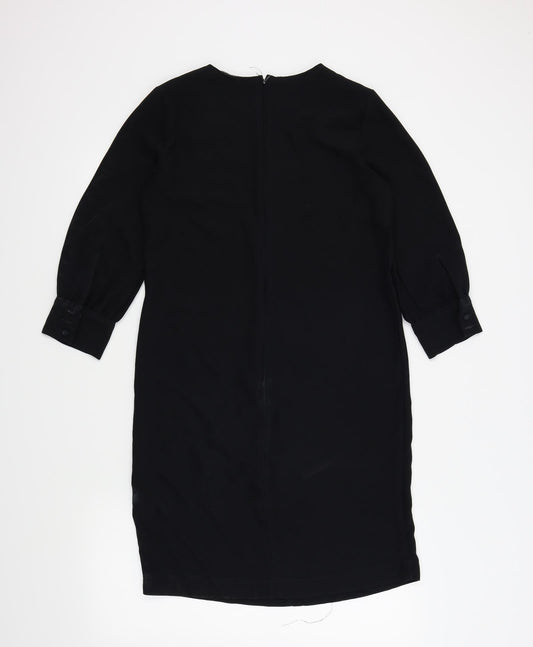 M&S Womens Black   A-Line  Size 8