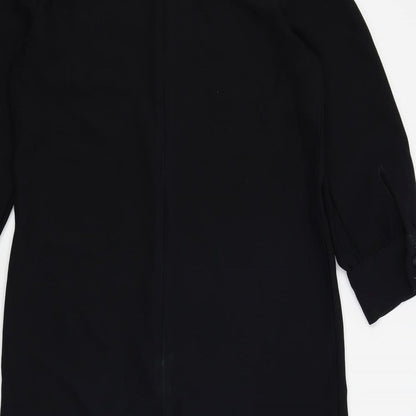 M&S Womens Black   A-Line  Size 8