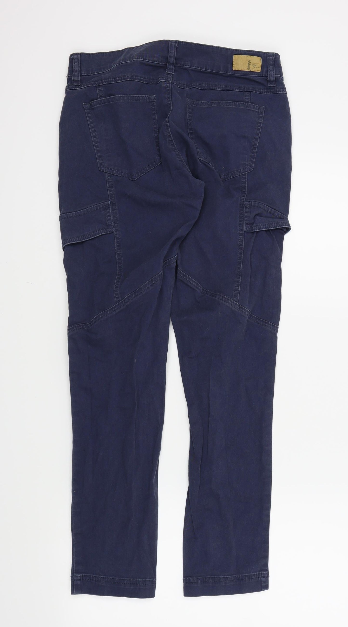 SUPPLIES Womens Blue   Trousers  Size 6 L29 in