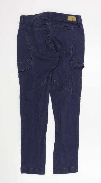 SUPPLIES Womens Blue   Trousers  Size 6 L29 in