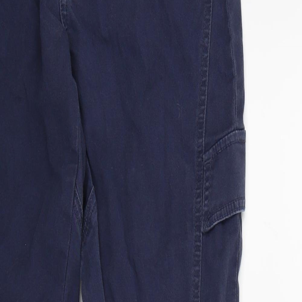 SUPPLIES Womens Blue   Trousers  Size 6 L29 in