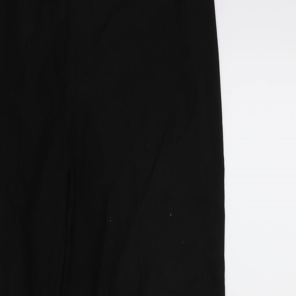 Debenhams Womens Black   Trousers  Size 10 L28 in