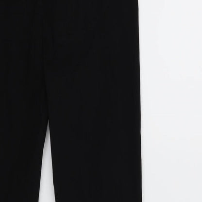 Womens UK Size 28 in Preworn Regular Fit Snow Pants Black Trousers