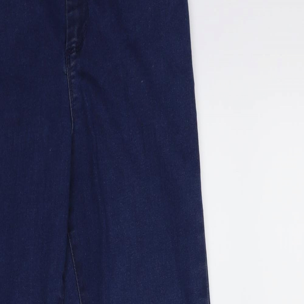 Denim & Co. Womens Blue  Denim Skinny Jeans Size 12 L27 in