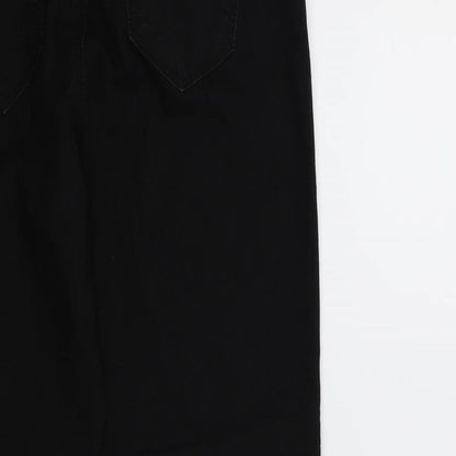 Denim & Co. Womens Black  Denim Skinny Jeans Size 14 L27 in