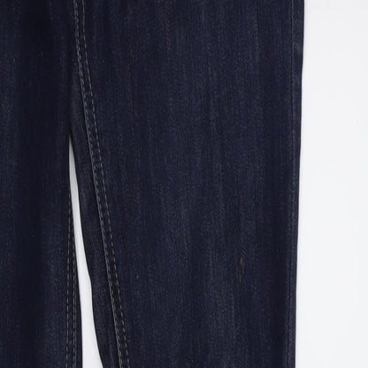 Denim & Co. Womens Blue  Denim Skinny Jeans Size 6 L31 in