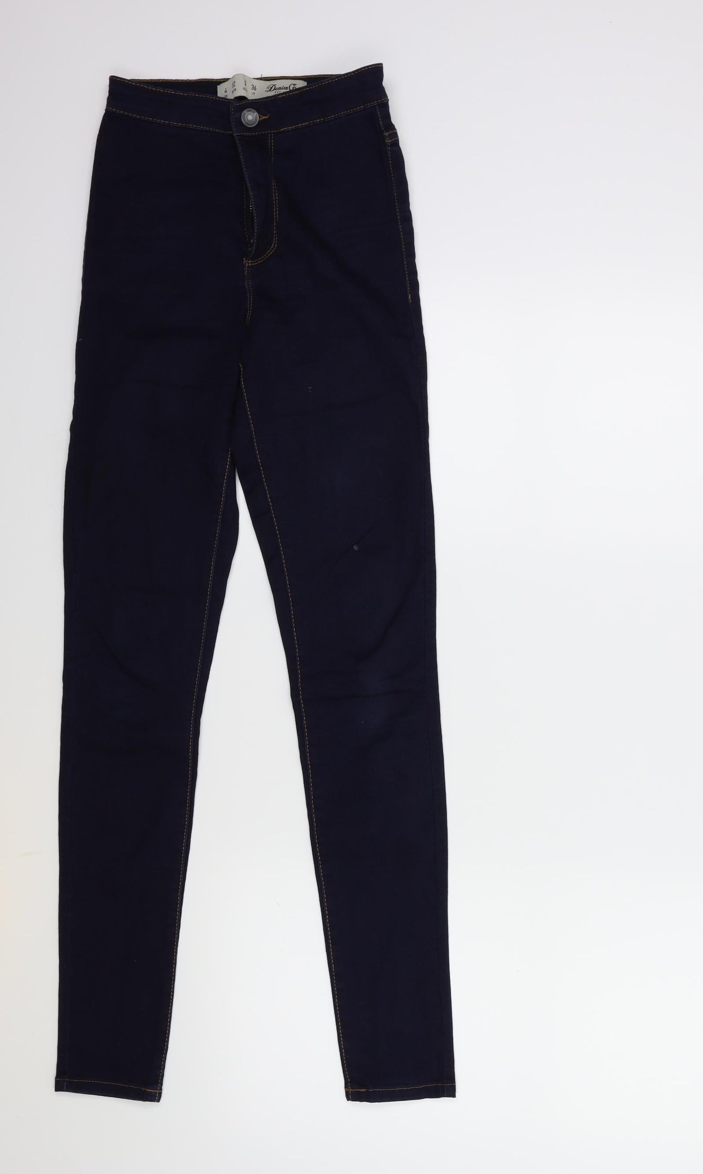 Denim & Co. Womens Blue  Denim Skinny Jeans Size 6 L29 in