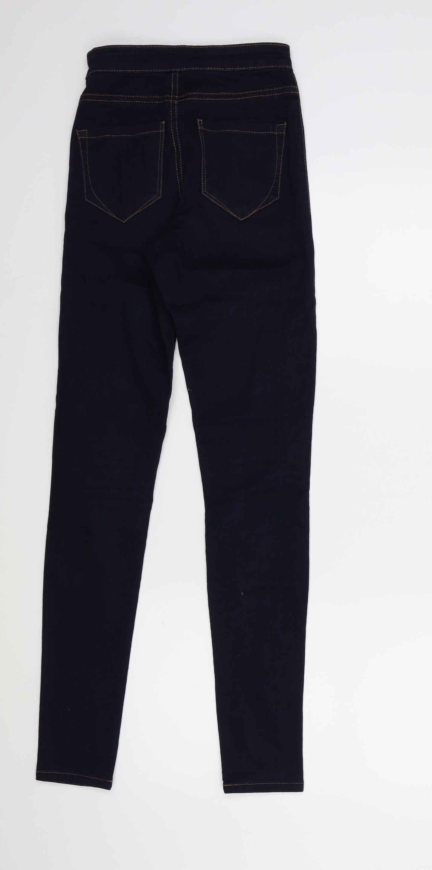 Denim & Co. Womens Blue  Denim Skinny Jeans Size 6 L29 in