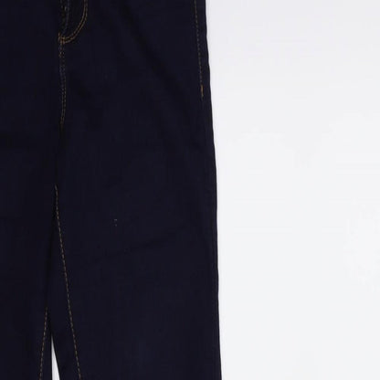 Denim & Co. Womens Blue  Denim Skinny Jeans Size 6 L29 in