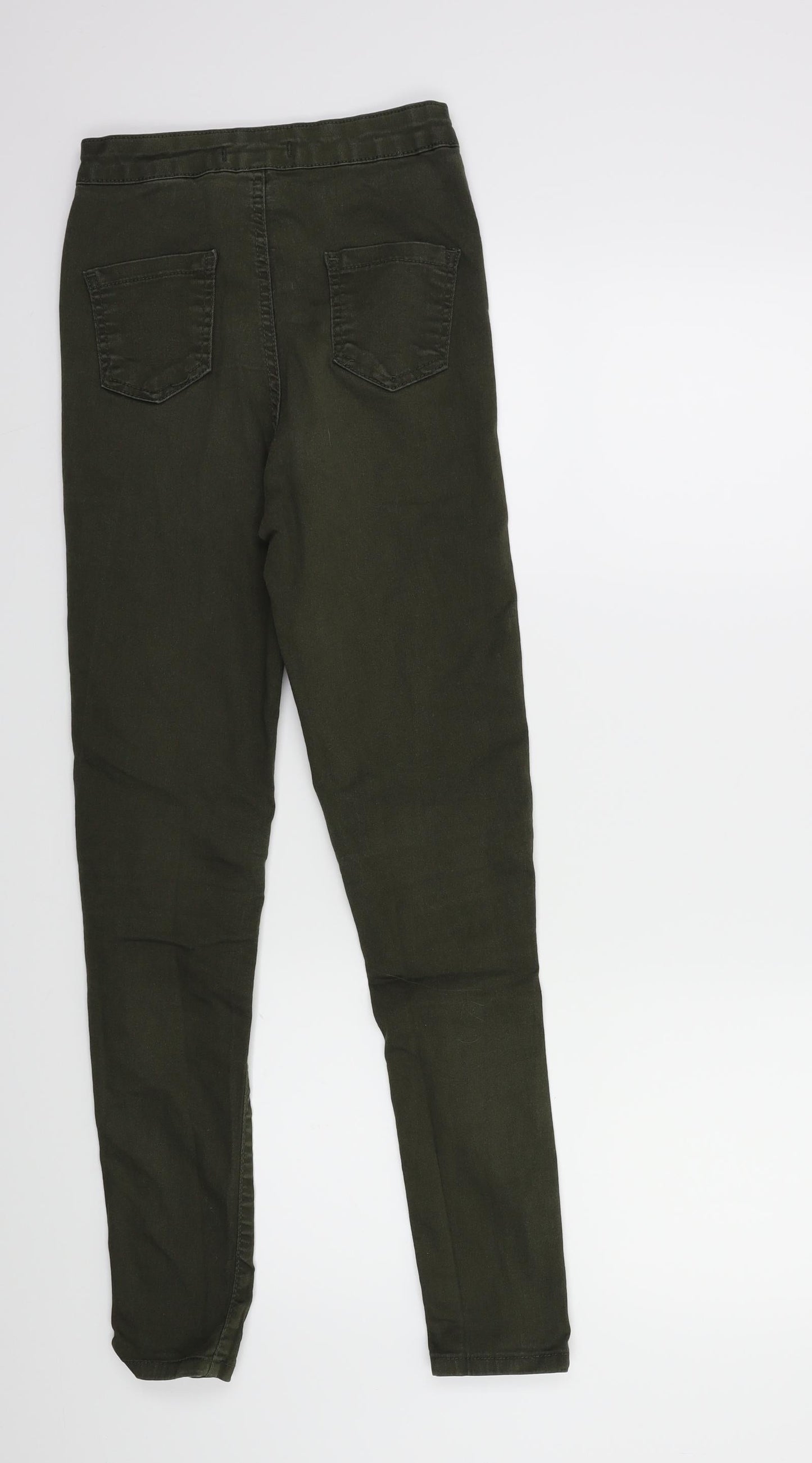 Womens UK Size 8 Portobello Regular Fit Skinny Green Jeans