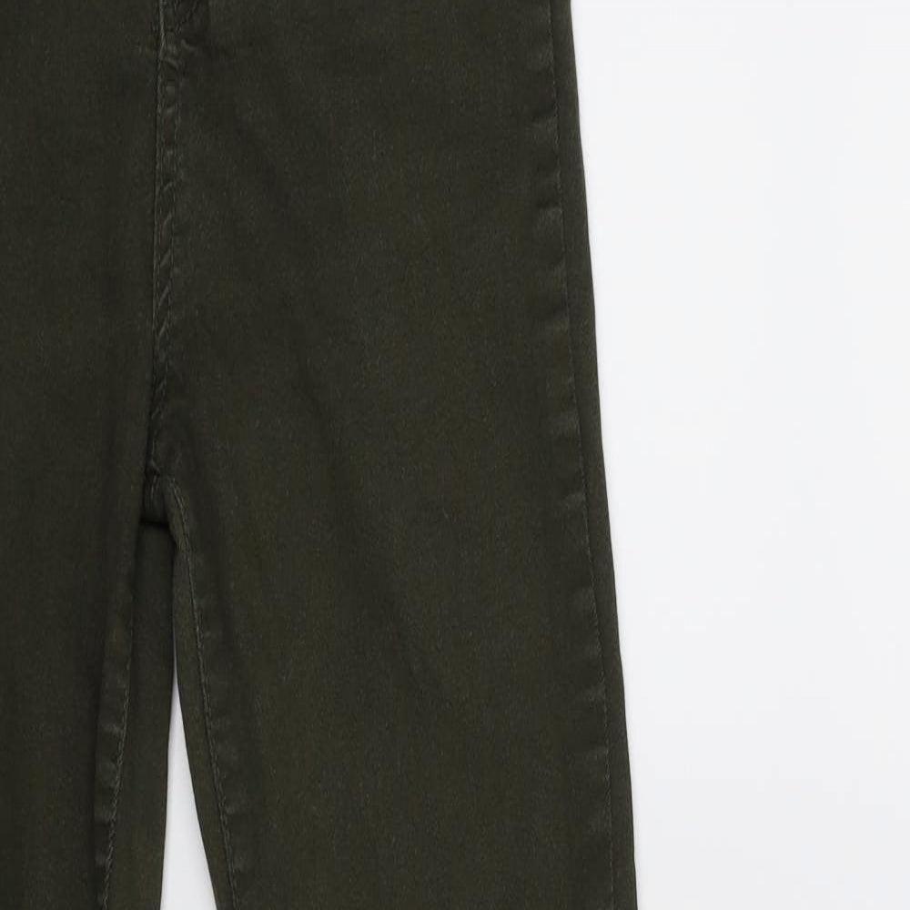 Womens UK Size 8 Portobello Regular Fit Skinny Green Jeans