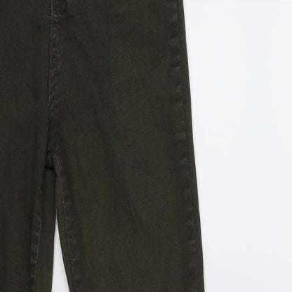 Womens UK Size 8 Portobello Regular Fit Skinny Green Jeans