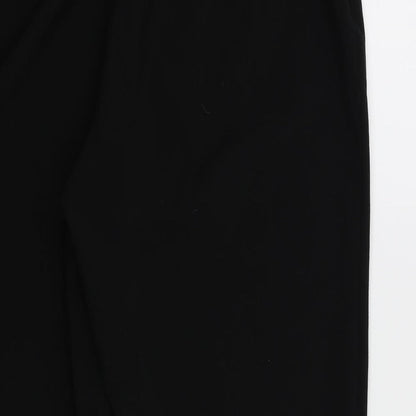Womens UK Size 12 NEXT Regular Fit  Black Trousers