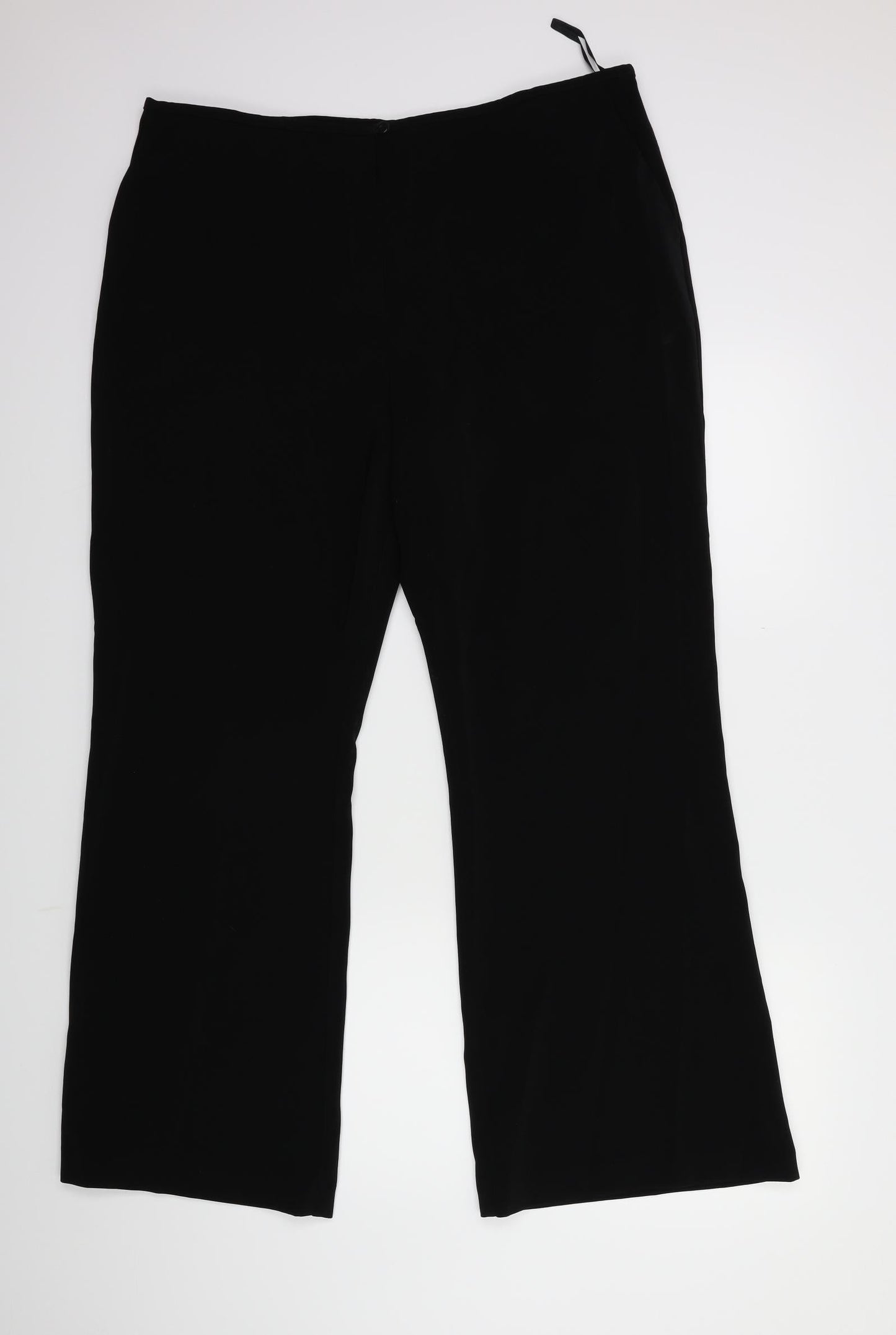 Womens UK Size 18 the collection Regular Fit  Black Trousers