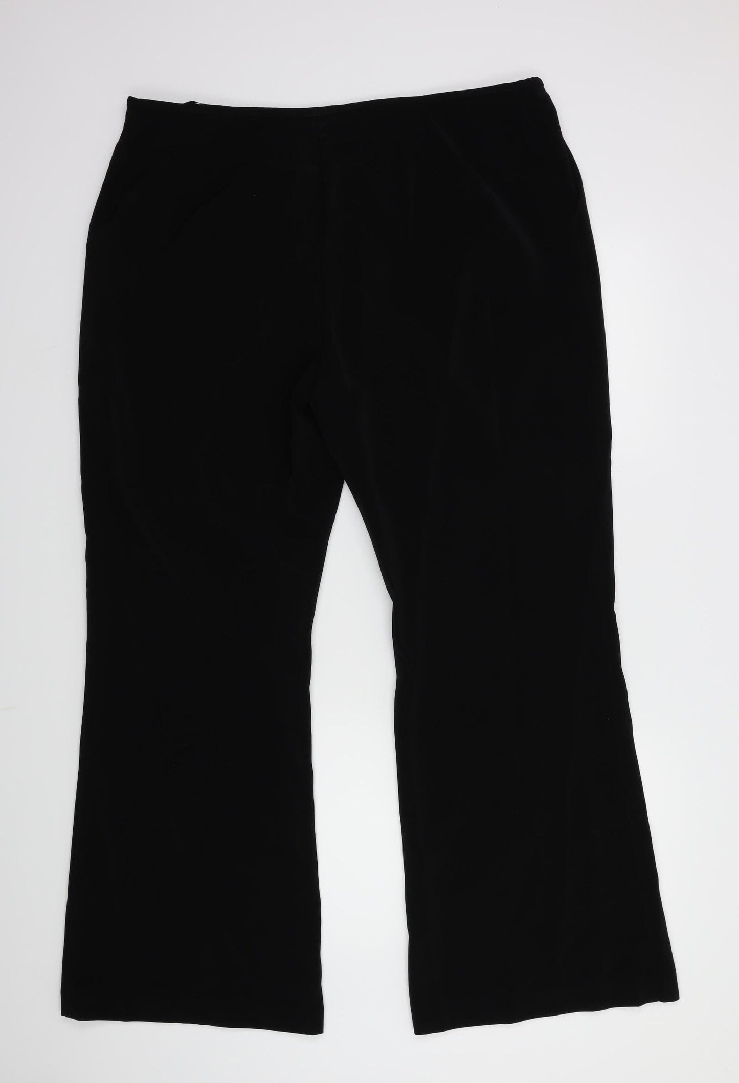 Womens UK Size 18 the collection Regular Fit  Black Trousers