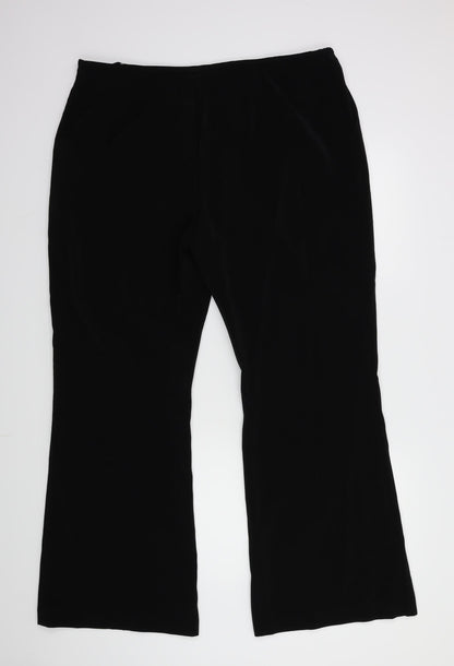 Womens UK Size 18 the collection Regular Fit  Black Trousers