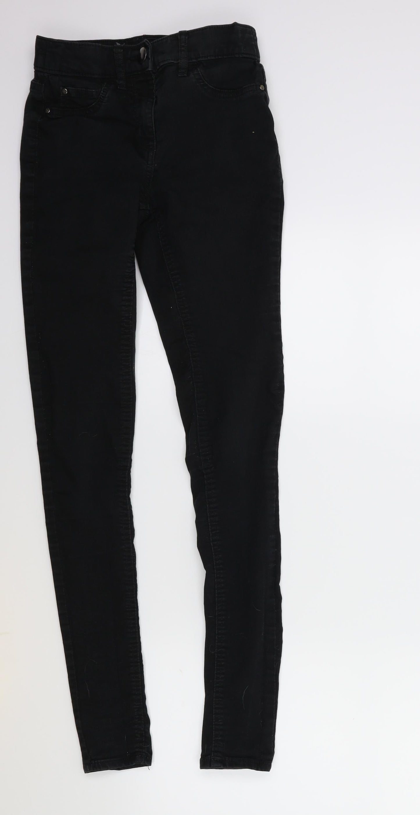 George Womens Black  Denim Skinny Jeans Size 6 L28 in