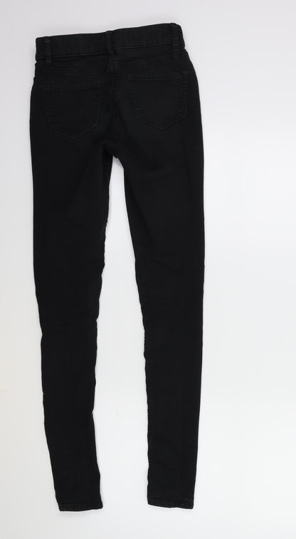George Womens Black  Denim Skinny Jeans Size 6 L28 in