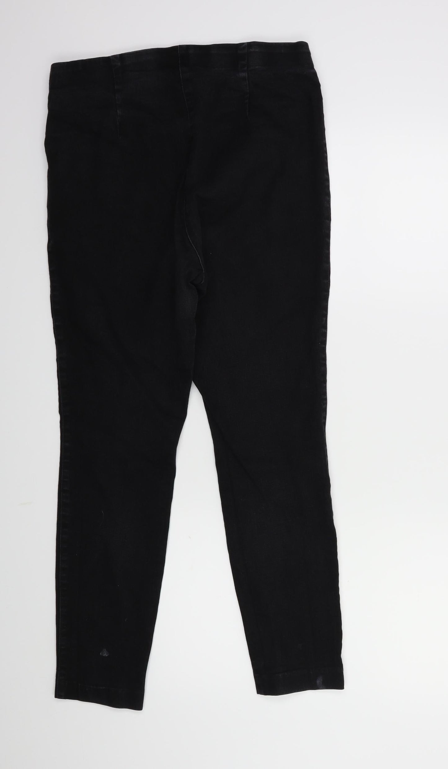 Womens UK Size 14 H&M Regular Fit Skinny Black Jeans