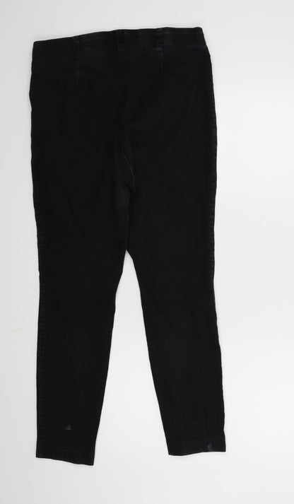 Womens UK Size 14 H&M Regular Fit Skinny Black Jeans