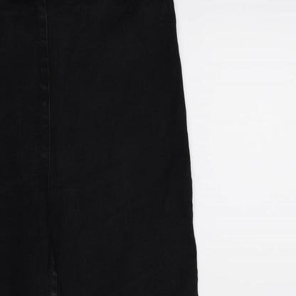 Womens UK Size 14 H&M Regular Fit Skinny Black Jeans