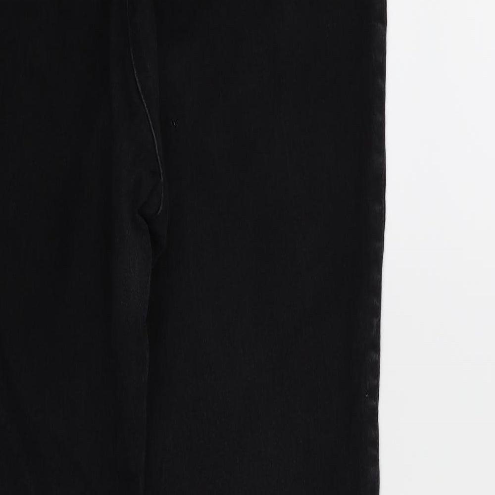 Womens UK Size 14 H&M Regular Fit Skinny Black Jeans