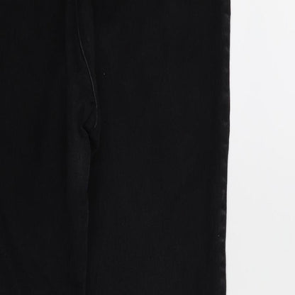 Womens UK Size 14 H&M Regular Fit Skinny Black Jeans