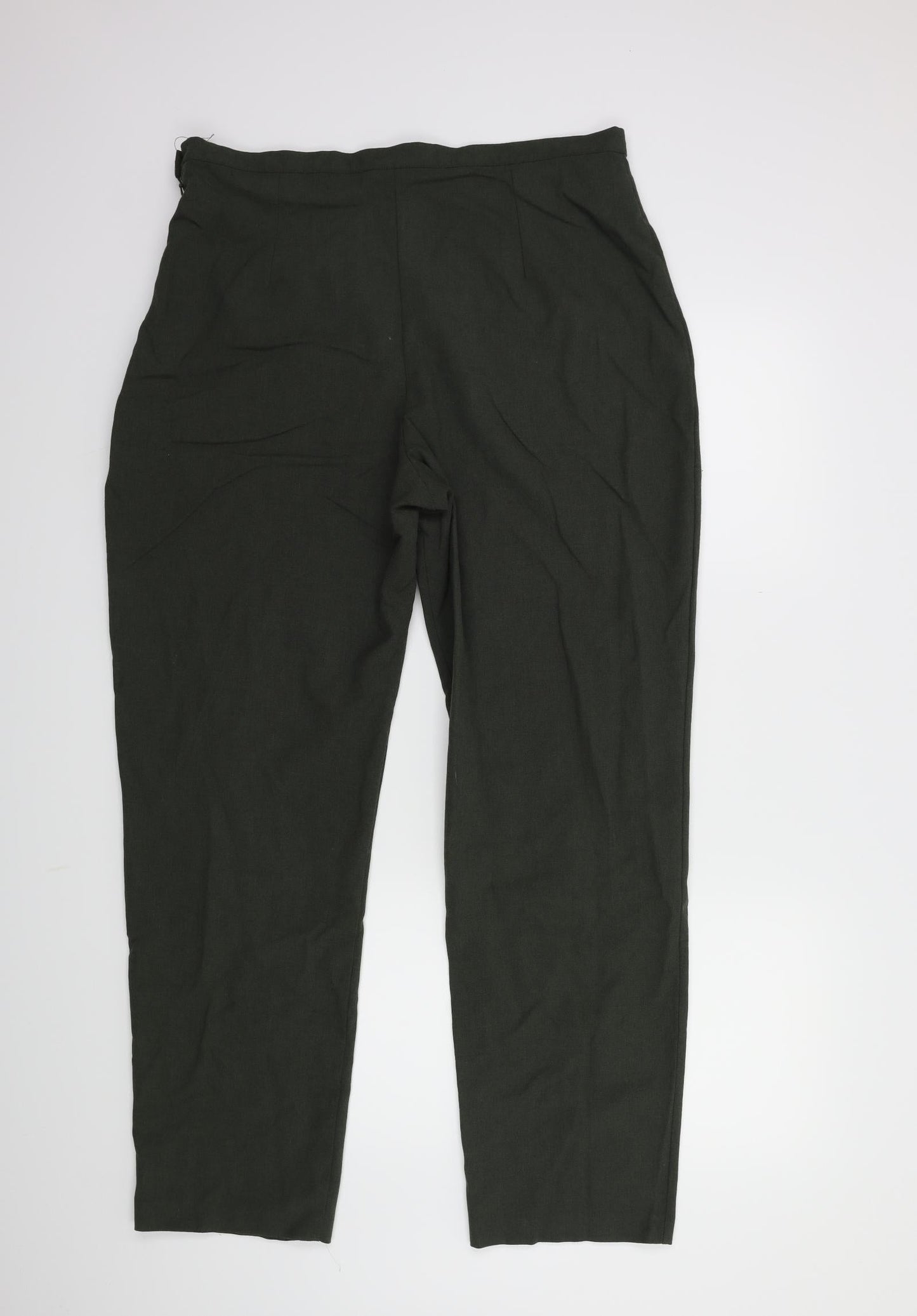 Womens UK Size 18 BHS Regular Fit  Green Trousers