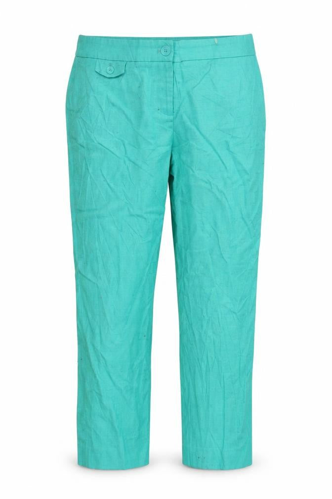 Womens UK Size 30 LOFT Regular Fit  Green Trousers