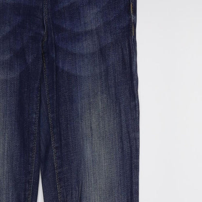 Denim & Co. Womens Blue  Denim Skinny Jeans Size 6 L30 in