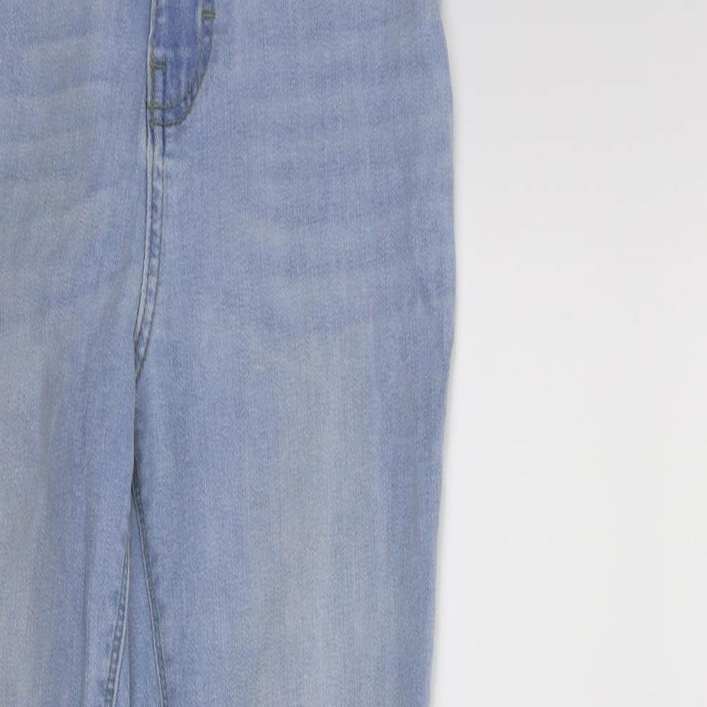 Denim & Co. Womens Blue  Denim Skinny Jeans Size 10 L28 in