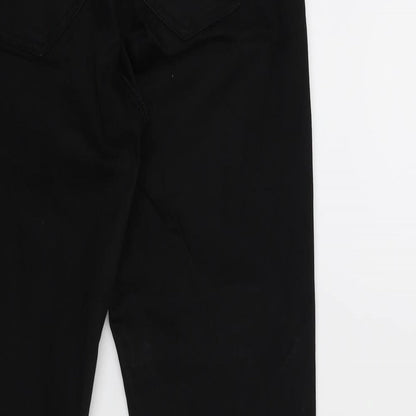 Denim & Co. Womens Black  Denim Skinny Jeans Size 8 L27 in