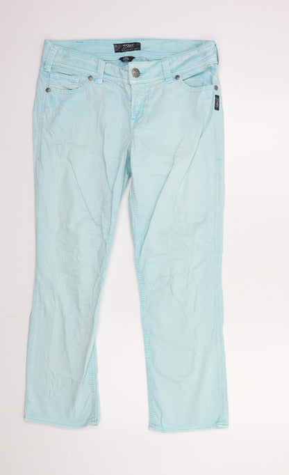 suki capri Womens Blue  Denim Straight Jeans Size 31 in L25 in