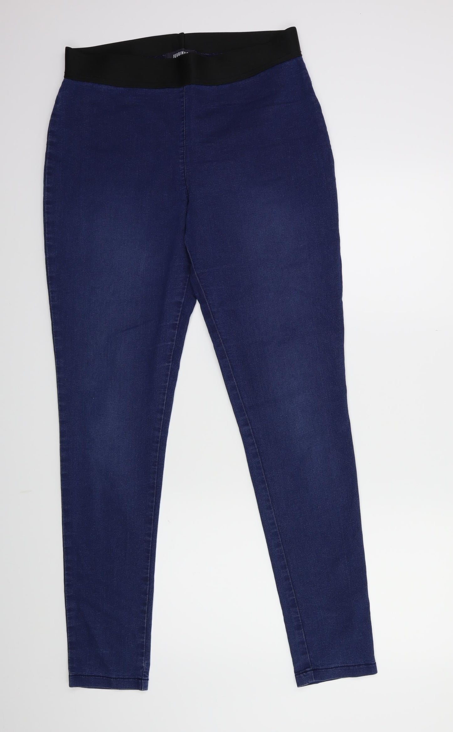 Womens UK Size 30 in Preworn Regular Fit Jegging Blue Jeans