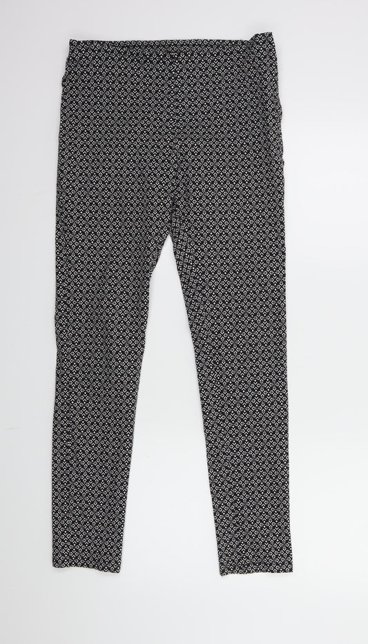 Womens UK Size 12 Atmosphere Regular Fit  Black Trousers