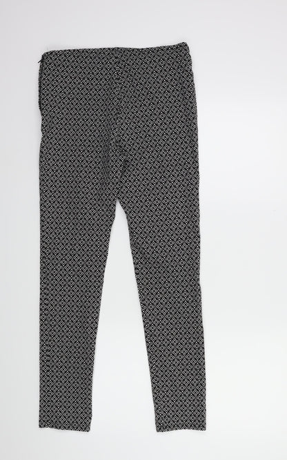 Womens UK Size 12 Atmosphere Regular Fit  Black Trousers
