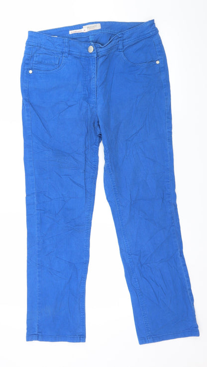 Bexleys Womens Blue  Denim Skinny Jeans Size 12 L26 in