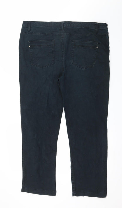 Yessica Womens Grey  Denim Straight Jeans Size 40 in L28 in