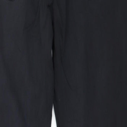 Topshop Womens Black  Denim Skinny Jeans Size 32 in L26 in