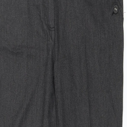 Womens UK Size 14 Maine Regular Fit  Grey Trousers