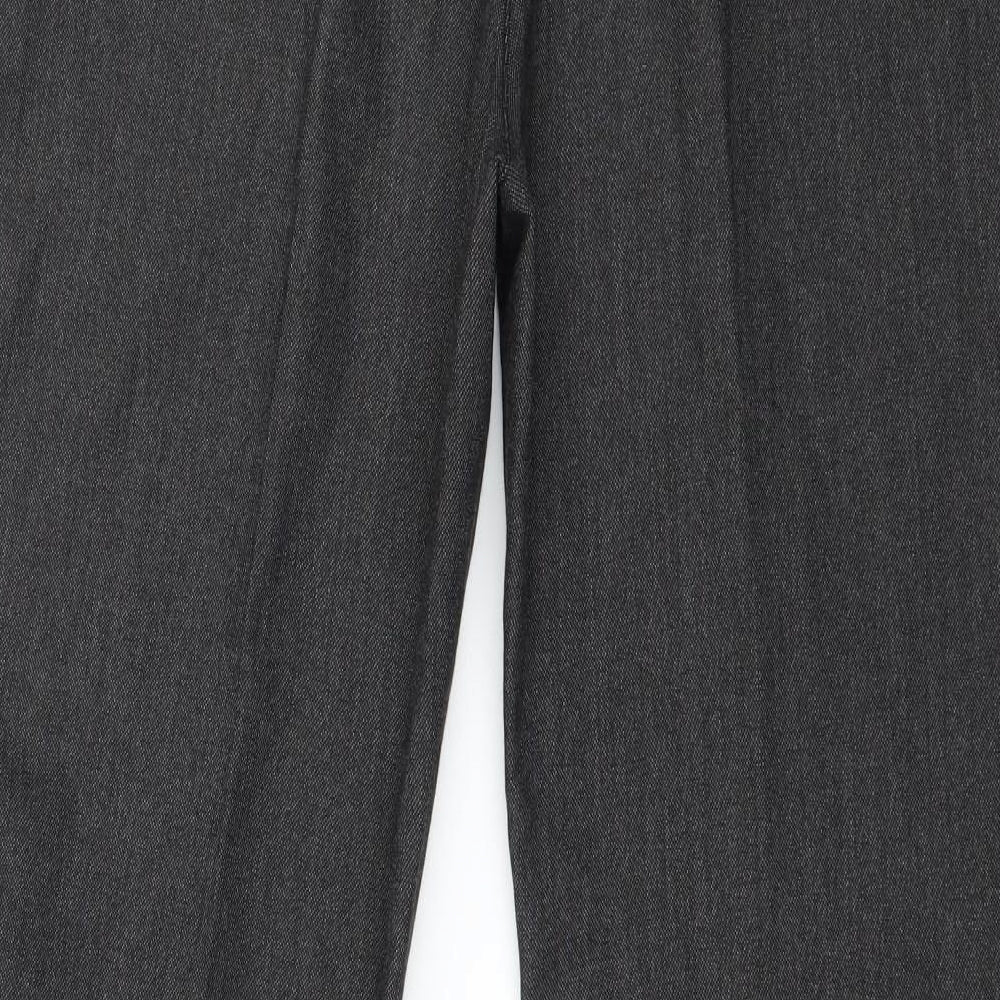 Womens UK Size 14 Maine Regular Fit  Grey Trousers