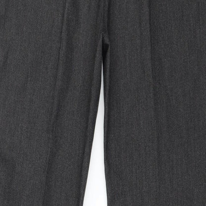 Womens UK Size 14 Maine Regular Fit  Grey Trousers