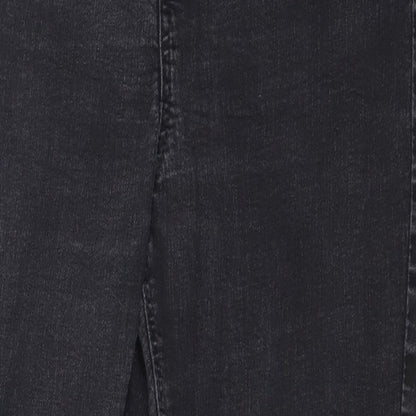 George Womens Grey  Denim Skinny Jeans Size 14 L27 in