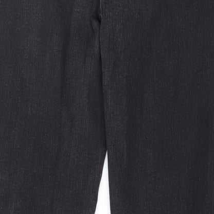 George Womens Grey  Denim Skinny Jeans Size 14 L27 in