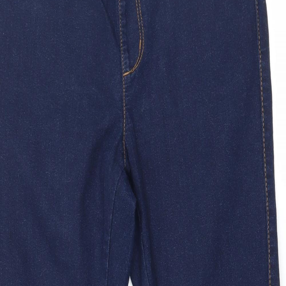 Denim & Co. Womens Blue  Denim Jegging Jeans Size 10 L25 in
