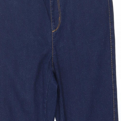 Denim & Co. Womens Blue  Denim Jegging Jeans Size 10 L25 in