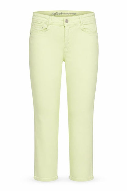 Womens Green  Denim Cropped Jeans Size 28 in L24 in